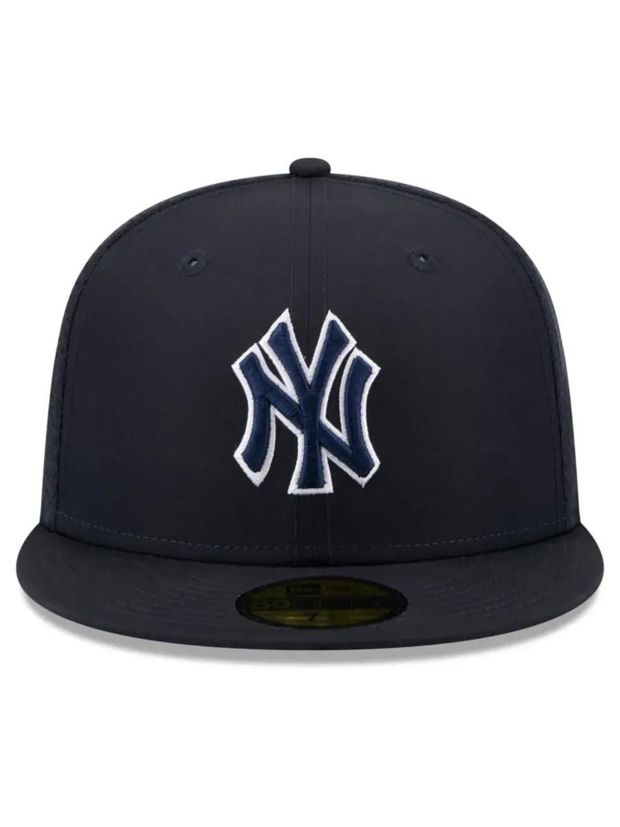 Бейсболка New Era New York Yankees Batting Practice 59FIFTY — изображение 2 из 5, темно-синий