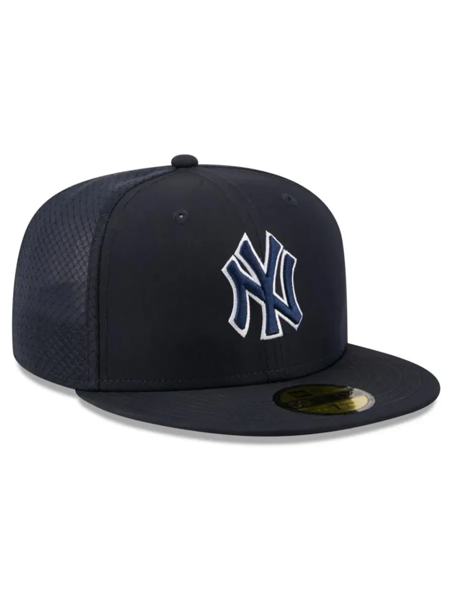 Бейсболка New Era New York Yankees Batting Practice 59FIFTY — изображение 3 из 5, темно-синий