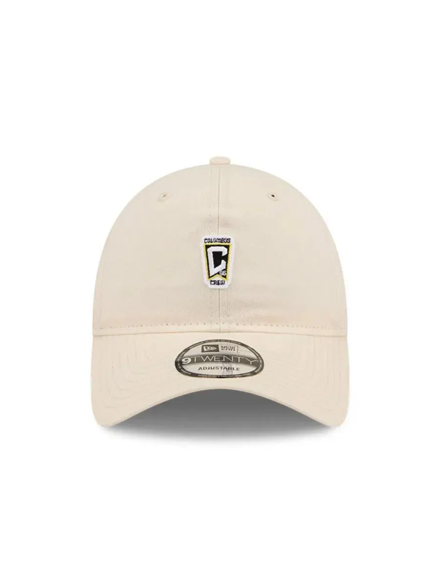 Кепка с вышитым логотипом Columbus Crew New Era — изображение 3 из 5, бежевый