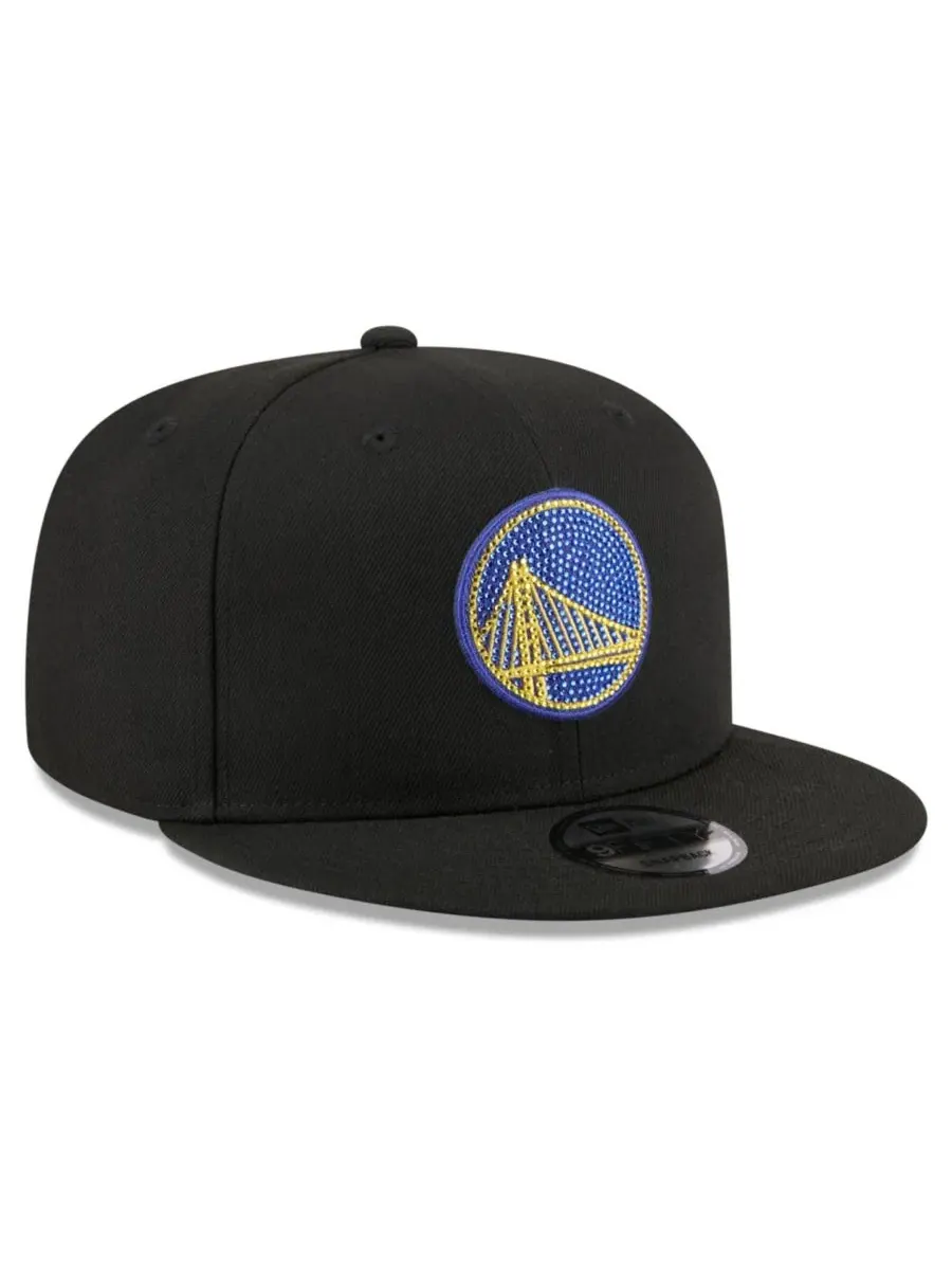 Кепка-снэпбек Golden State Warriors 2026 NBA Draft Crystal 9FIFTY New Era — изображение 4 из 5, черный