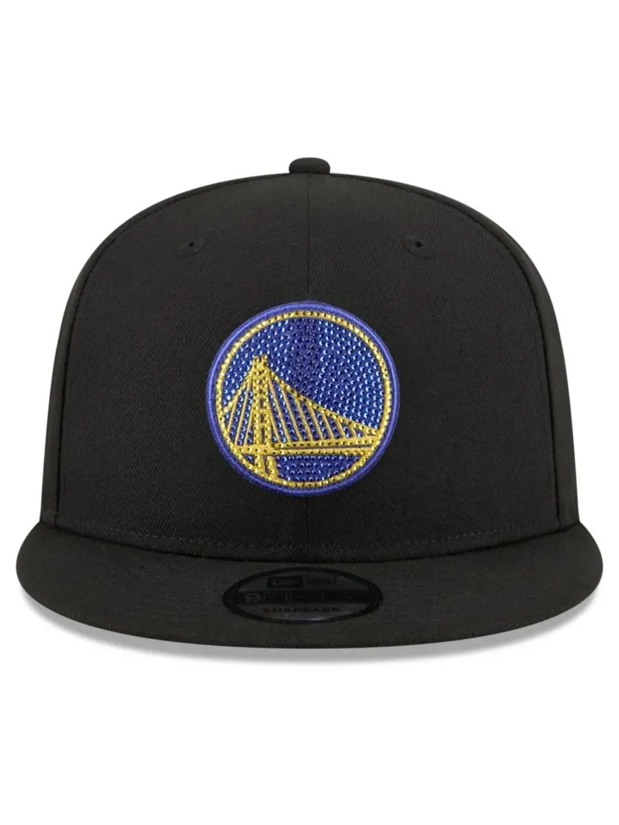 Кепка-снэпбек Golden State Warriors 2026 NBA Draft Crystal 9FIFTY New Era — изображение 5 из 5, черный