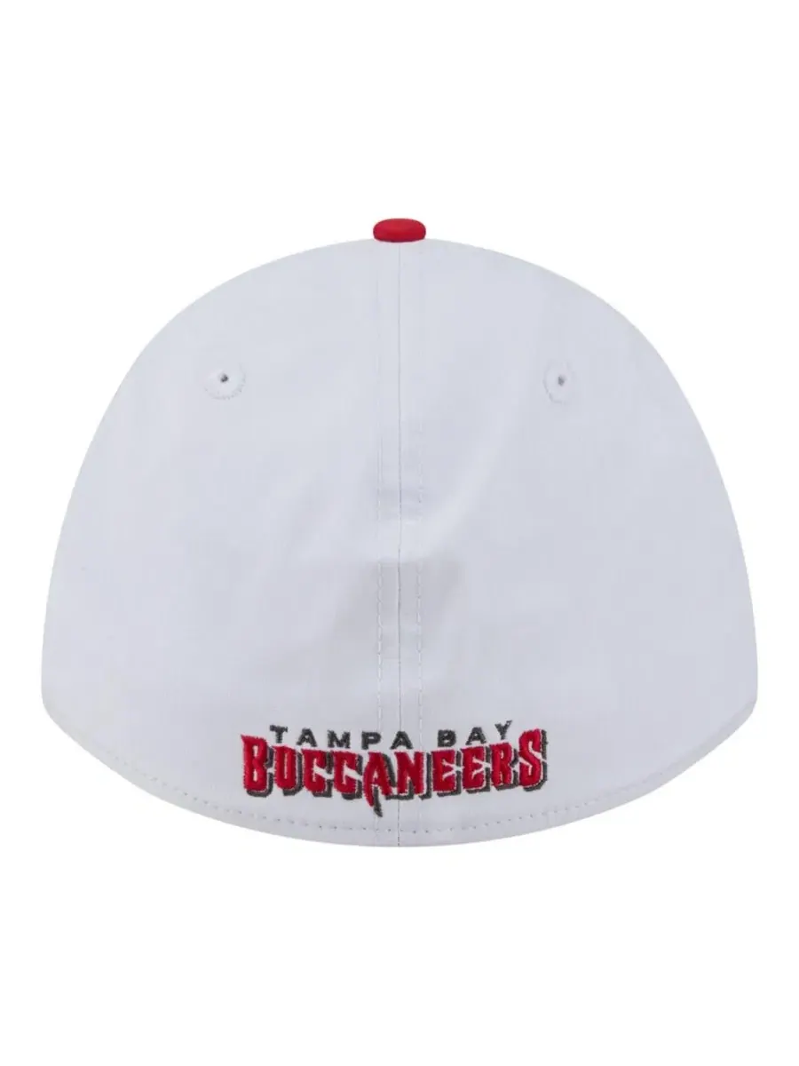 Кепка New Era с принтом Tampa Bay Buccaneers, M-Crown — изображение 4 из 5, белый красный