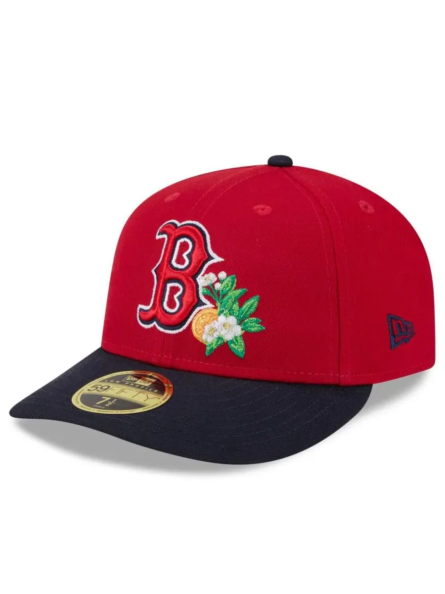 Кепка New Era 2026 Spring Training Low Profile 59FIFTY — изображение 3 из 4, красный темно-синий