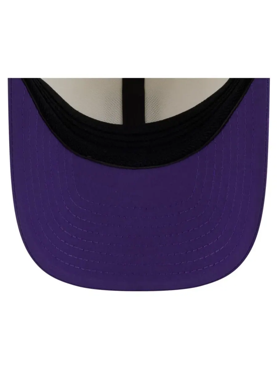 Бейсболка New Era 39THIRTY Flex Hat Minnesota Vikings — изображение 2 из 5, кремовый фиолетовый
