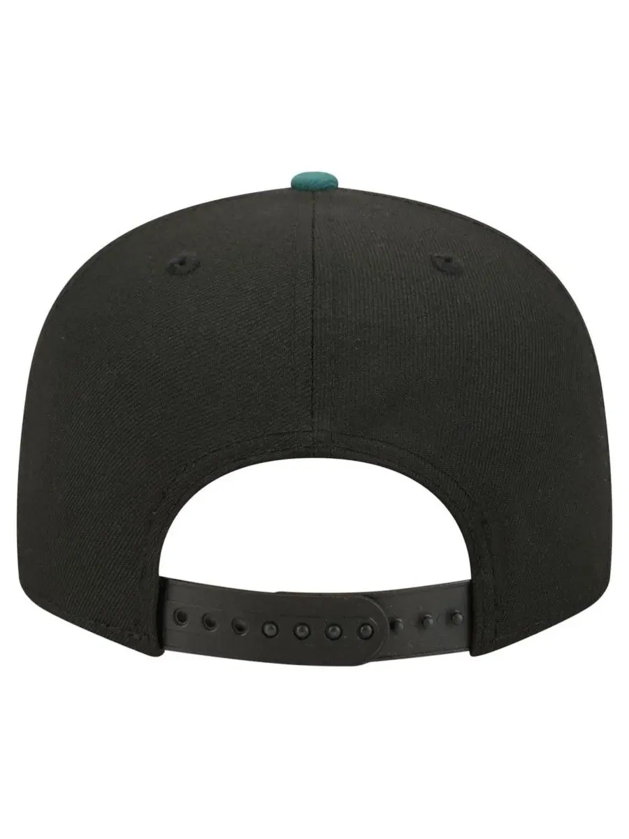 Кепка-снэпбек Philadelphia Eagles с вышивкой New Era — изображение 2 из 4, черный