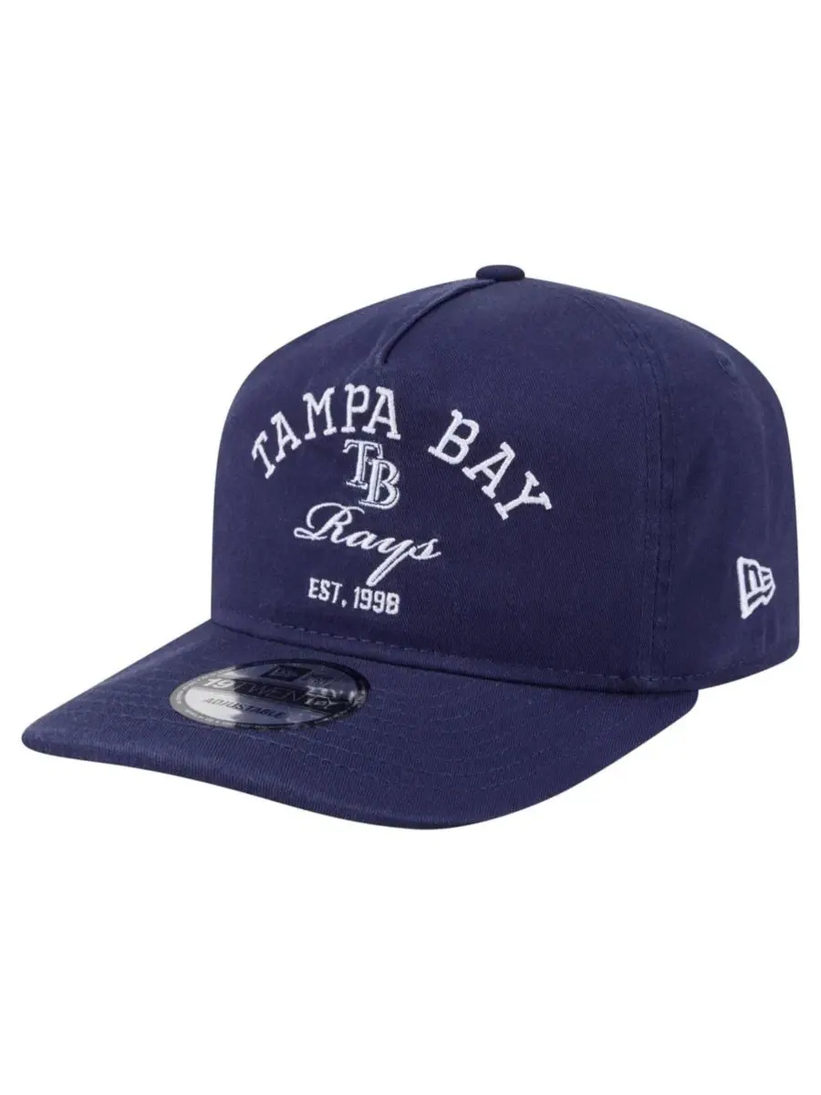 Бейсболка New Era с вышивкой Tampa Bay Rays, Stacked 19TWENTY