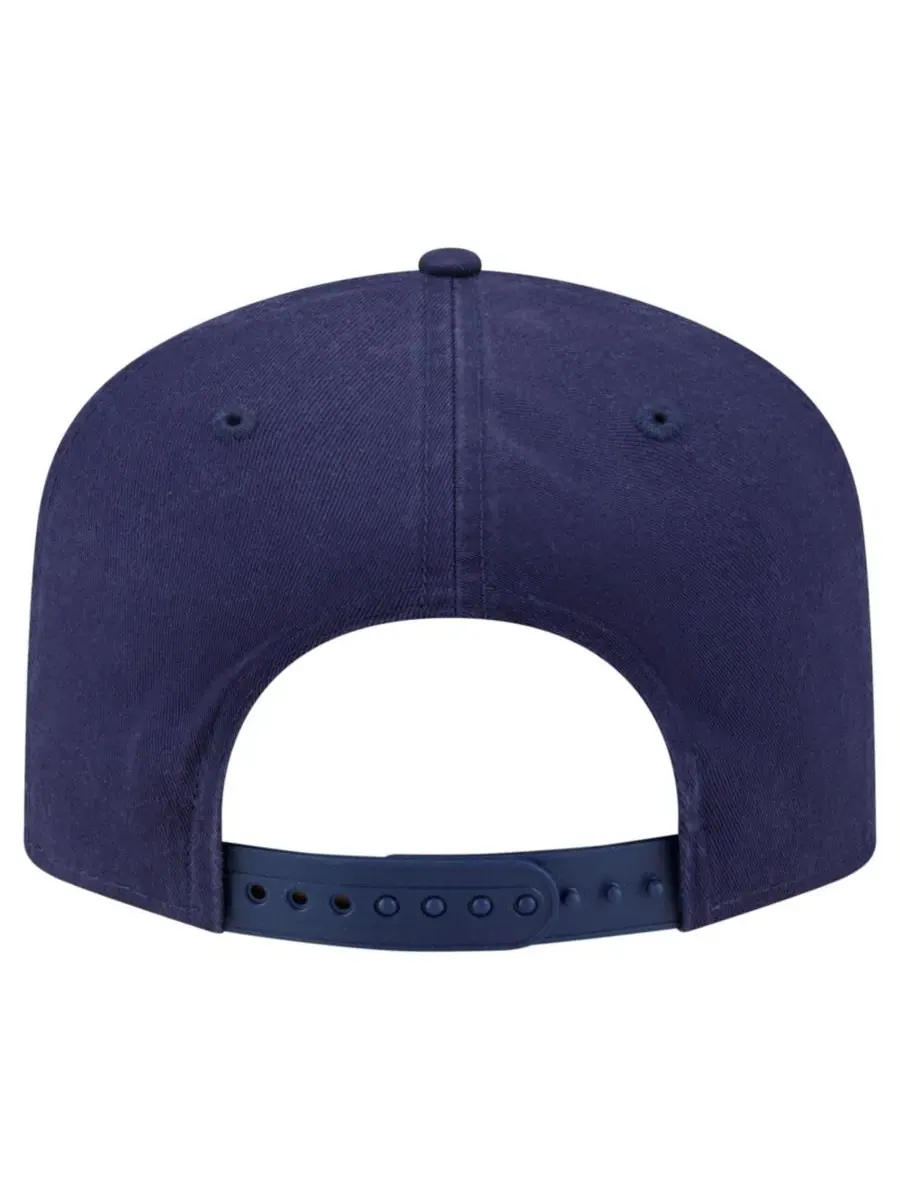 Бейсболка New Era с вышивкой Tampa Bay Rays, Stacked 19TWENTY — изображение 4 из 5, темно-синий
