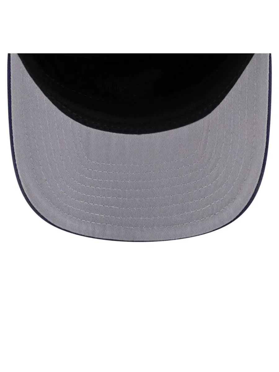 Бейсболка New Era с вышивкой Tampa Bay Rays, Stacked 19TWENTY — изображение 5 из 5, темно-синий