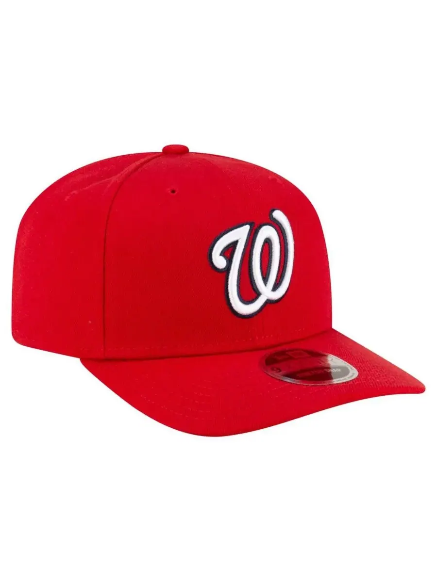 New Era Мужская красная бейсболка Washington Nationals Player Replica 9SEVENTY с регулируемым — изображение 4 из 5, красный