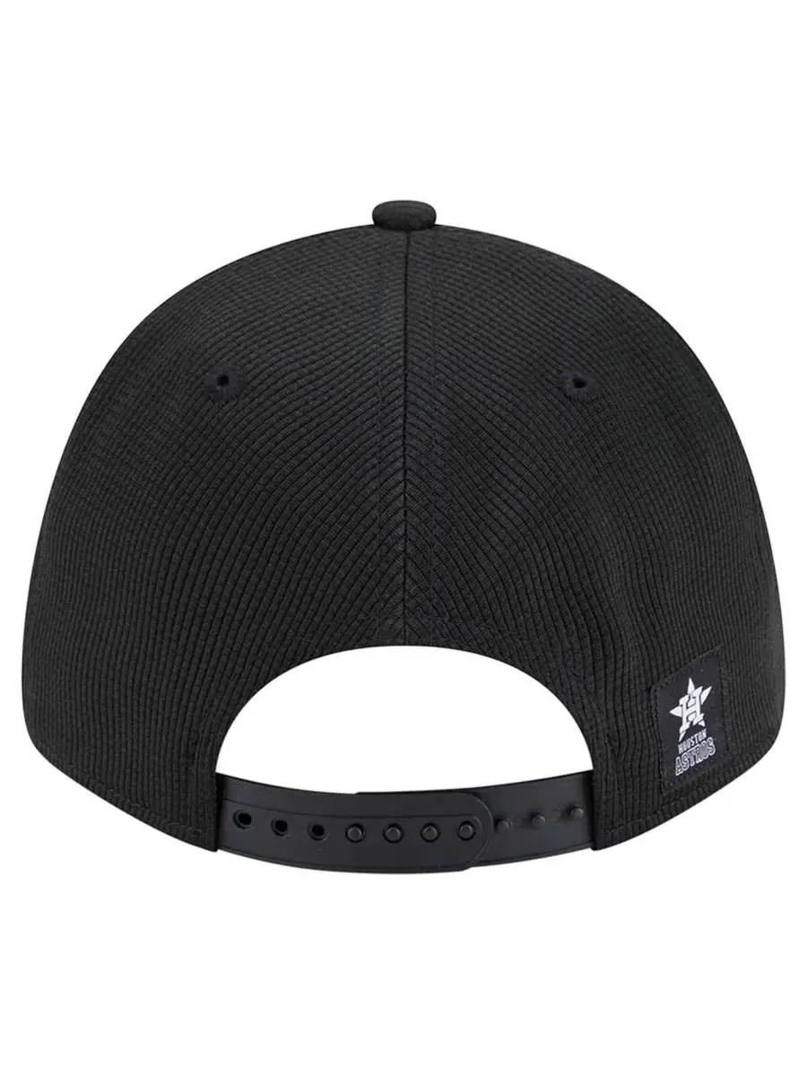 New Era Мужская черная регулируемая бейсболка Houston Astros Pivot 9FORTY — изображение 4 из 4, черный