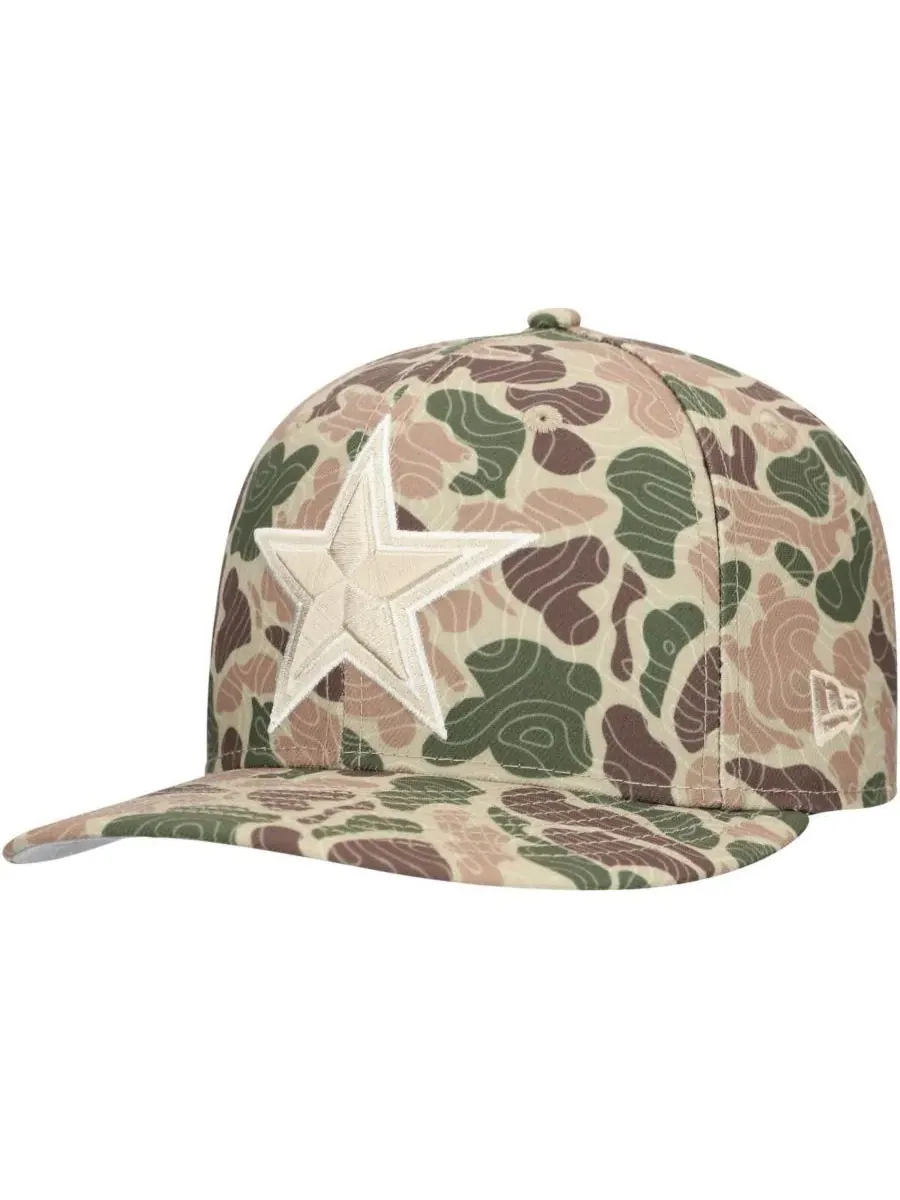 Мужская кепка Dallas Cowboys Geo Camo 59FIFTY Fitted Hat New Era