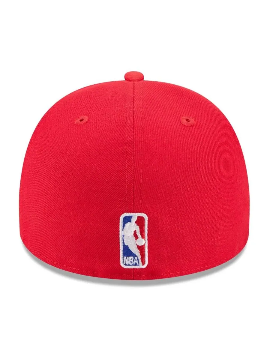 New Era Мужская красная бейсболка Atlanta Hawks 2025 NBA Draft A-Frame 59FIFTY Fitted Hat — изображение 3 из 4, красный