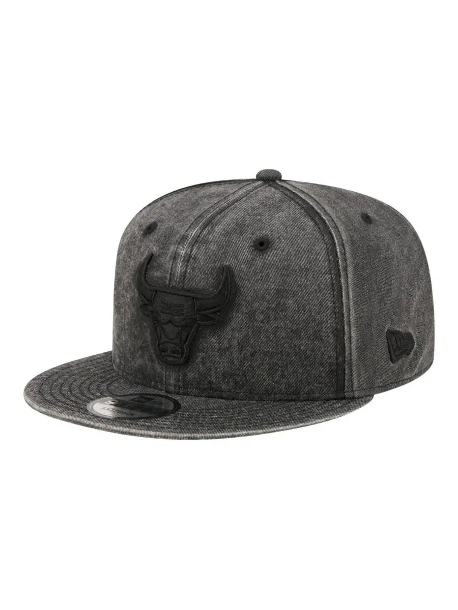 Кепка-снапбек с высокой тульей и принтом Chicago Bulls, модель Washed Tonal 9FIFTY New Era