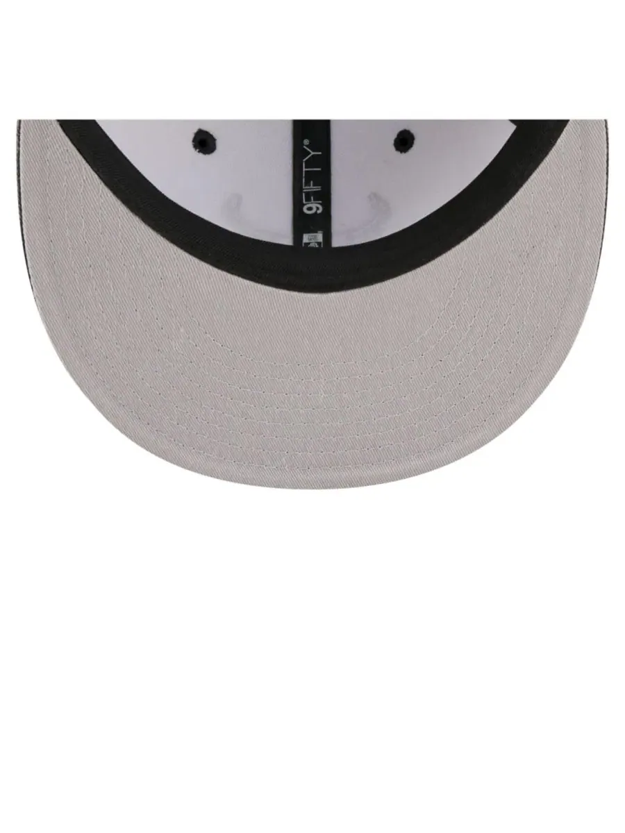Кепка-снапбек с высокой тульей и принтом Chicago Bulls, модель Washed Tonal 9FIFTY New Era — изображение 5 из 5, черный