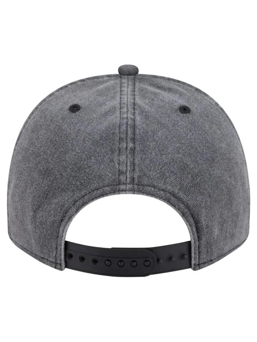 New Era Мужская бейсболка Milwaukee Bucks Throwback Washed Pre-Curved 9FIFTY Snapback угольного — изображение 4 из 4