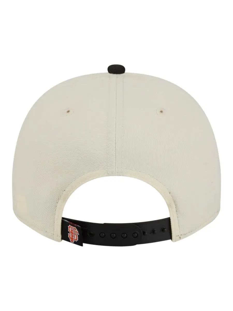 Кепка-снапбек Classic A-Frame 9FIFTY San Francisco Giants New Era — изображение 4 из 5, кремовый черный