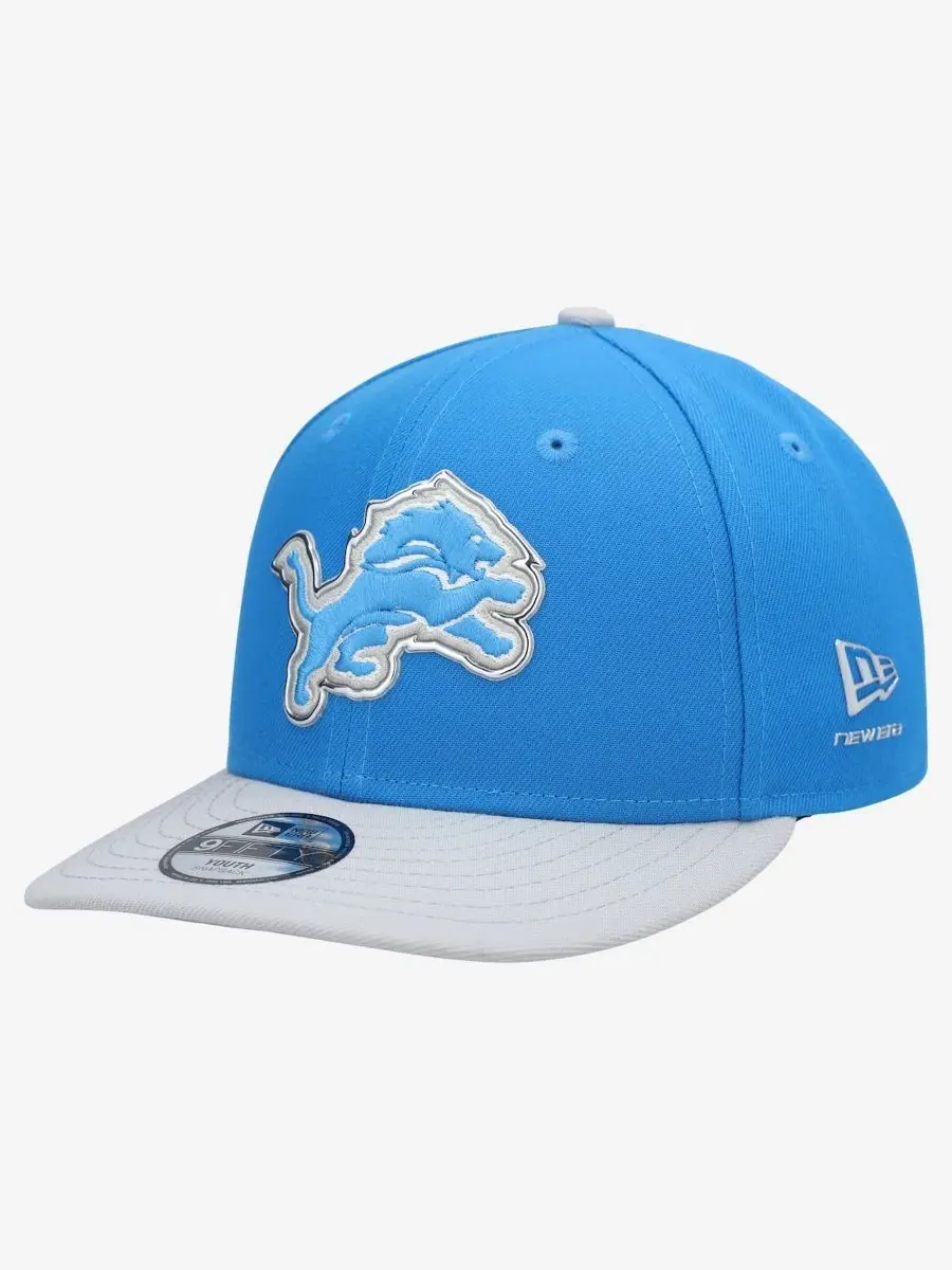 Кепка-снапбек с козырьком Detroit Lions 2026 NFL Draft New Era
