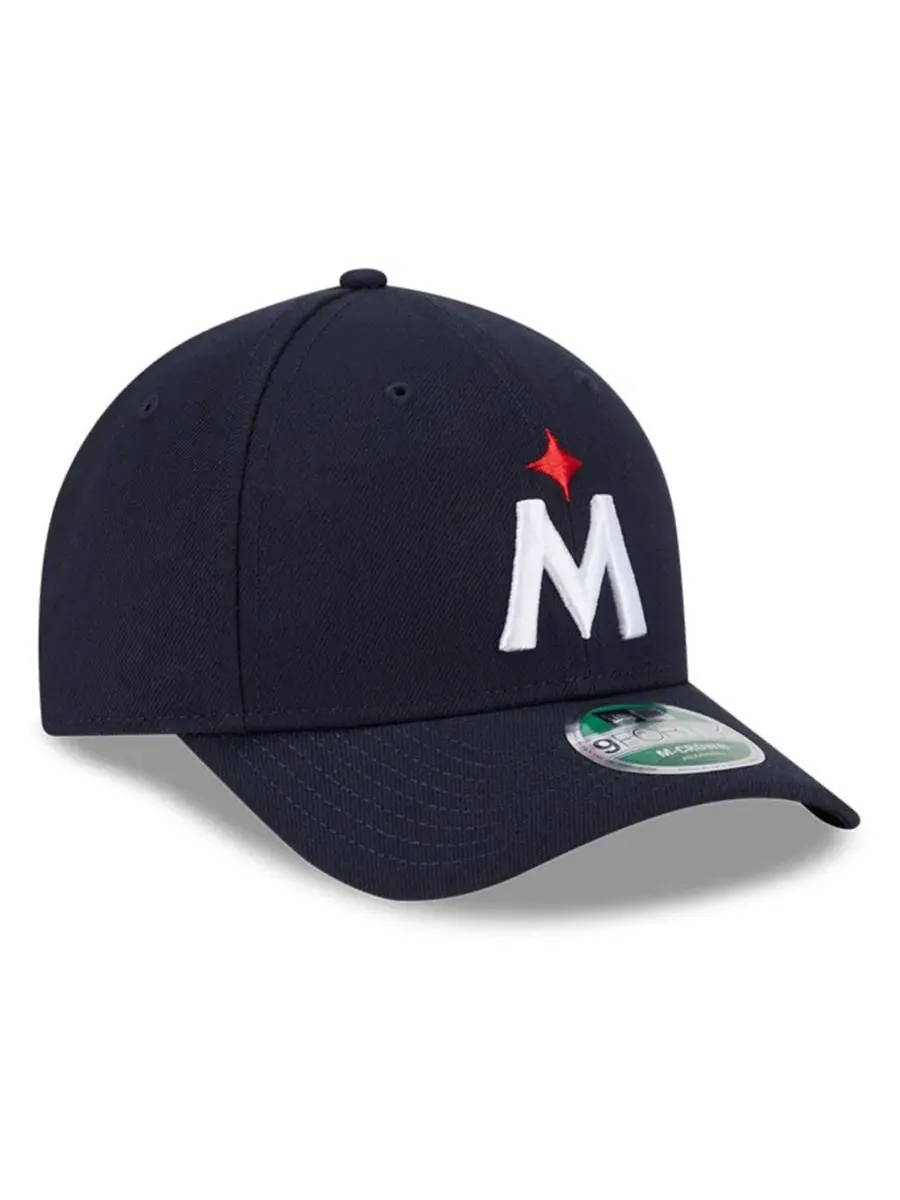 Кепка New Era с вышитым логотипом Minnesota Twins — изображение 2 из 3, темно-синий