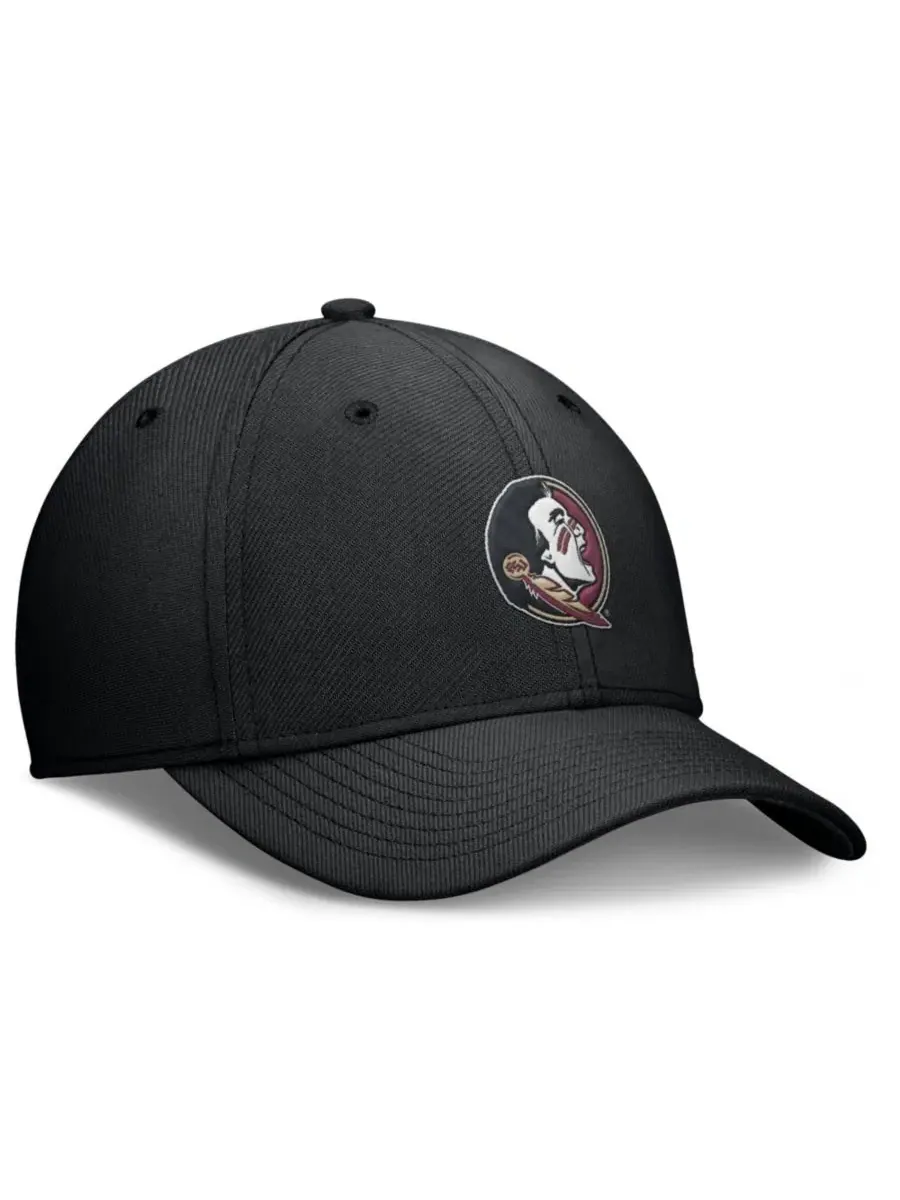 Кепка Nike с вышивкой Florida State Seminoles — изображение 3 из 4, черный