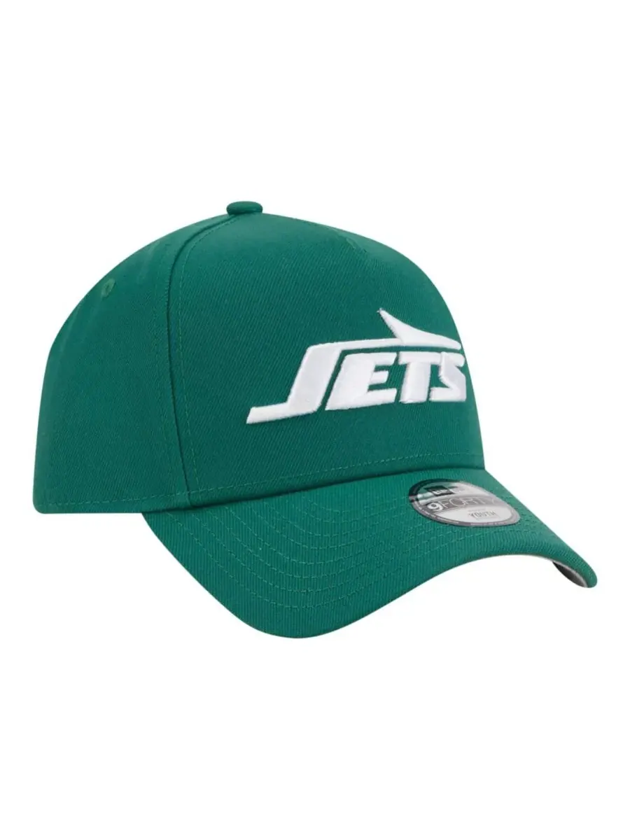 Кепка New York Jets 9FORTY A-Frame Adjustable Hat New Era — изображение 3 из 7, зеленый