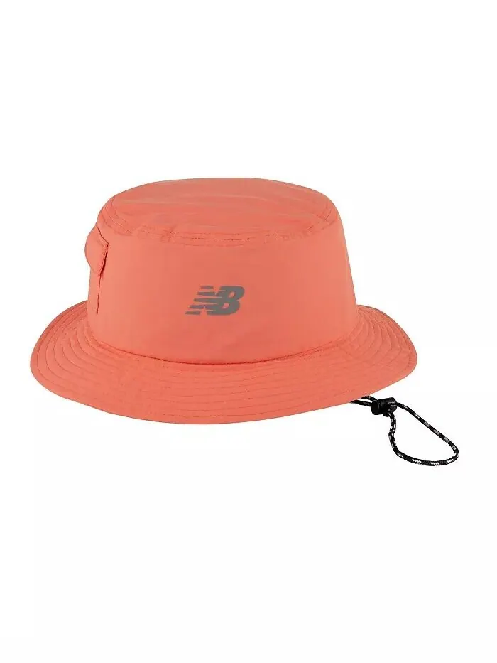 Серая шляпа-ведро Gulf Red с логотипом NB New Balance