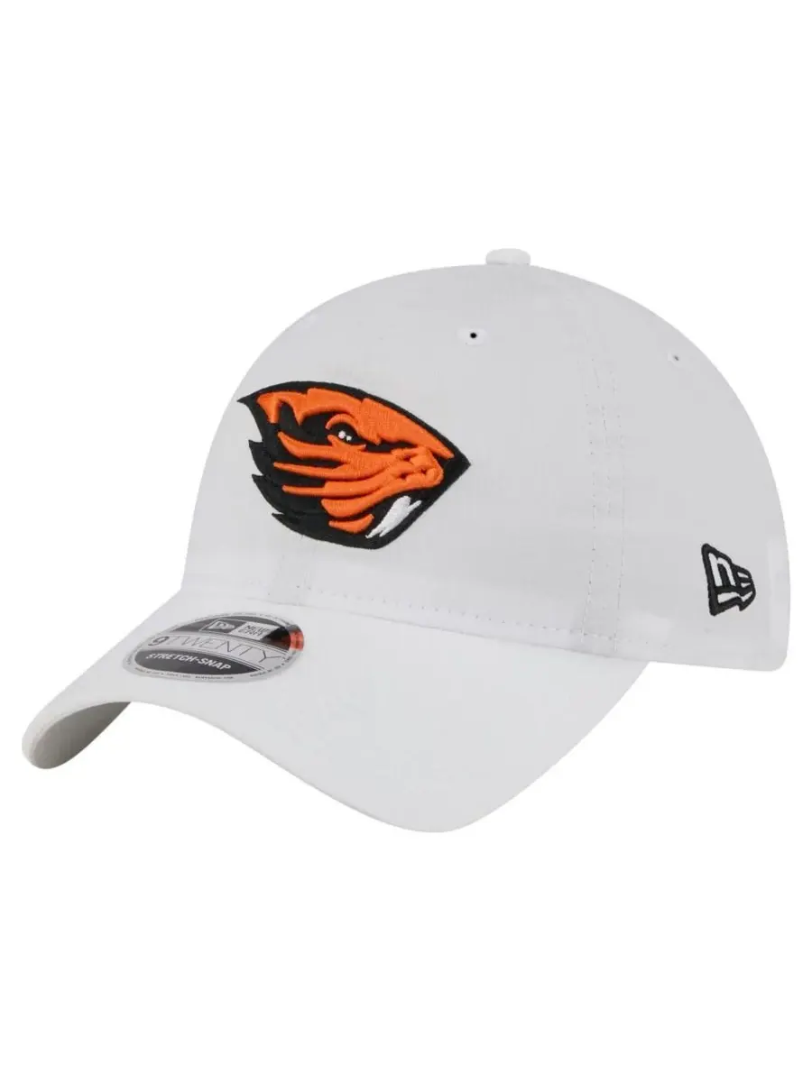 New Era Мужская белая регулируемая кепка Oregon State Beavers Active Ripstop 9TWENTY