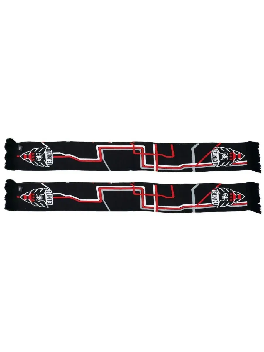 Ruffneck Scarves Черный тканый шарф DC United Metro — изображение 2 из 3