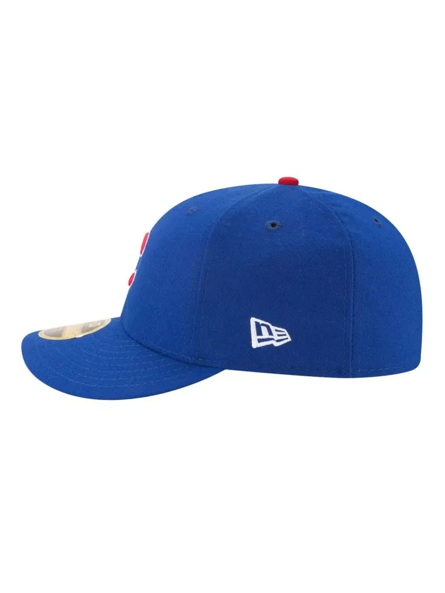 Мужская бейсболка Royal Chicago Cubs 2025 MLB World Tour: Tokyo Series с боковой нашивкой — изображение 4 из 5, королевский