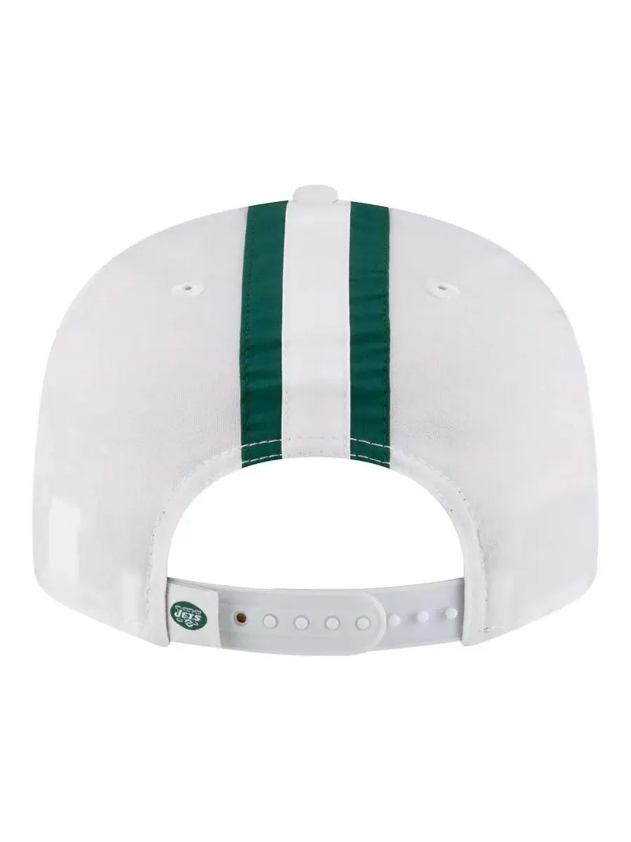 New Era Мужской белый шлем New York Jets в стиле ретро, кепка 9FIFTY Snapback — изображение 3 из 5