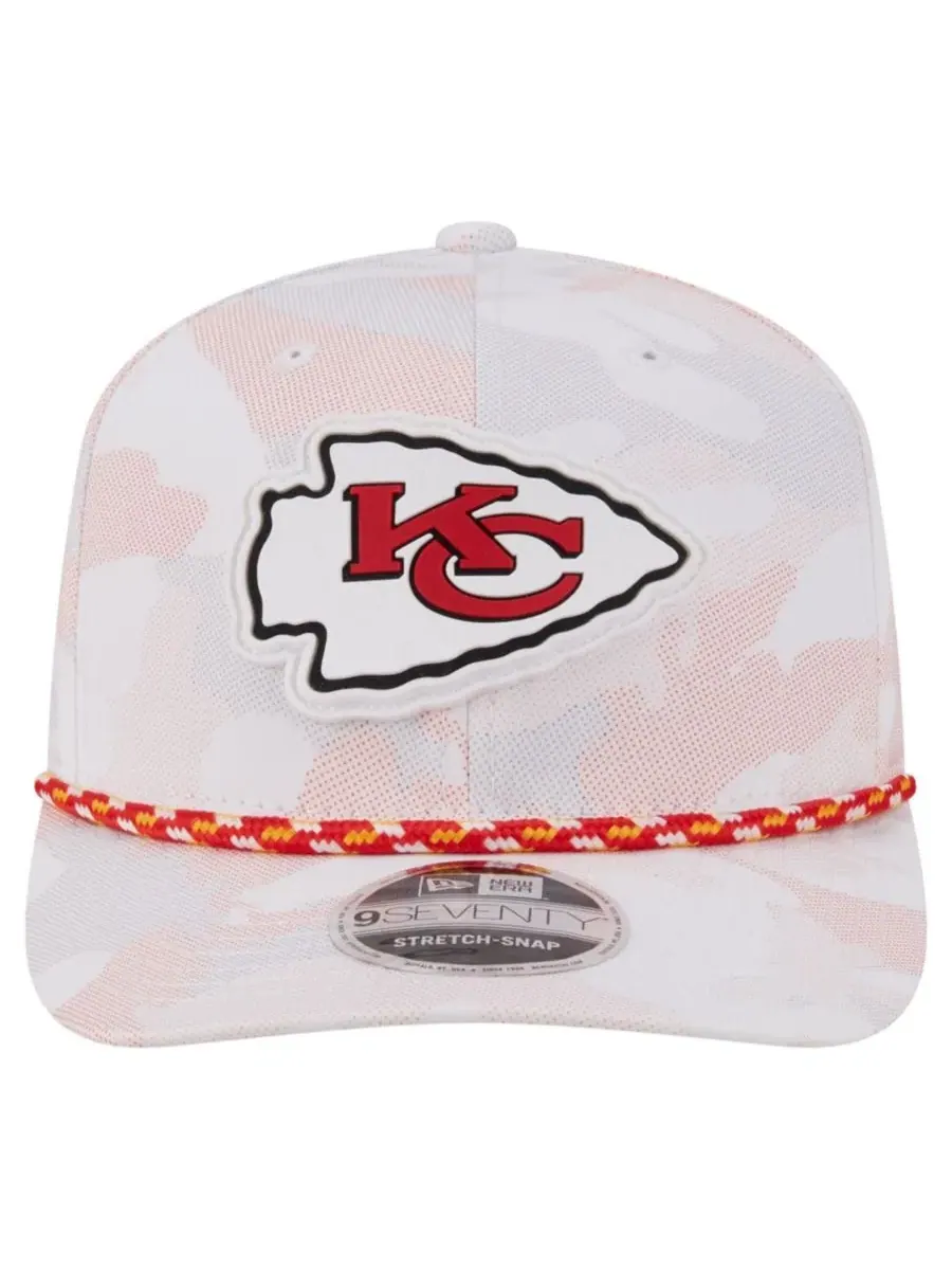 Кепка New Era с принтом Camo Rope 9SEVENTY — изображение 2 из 7, белый