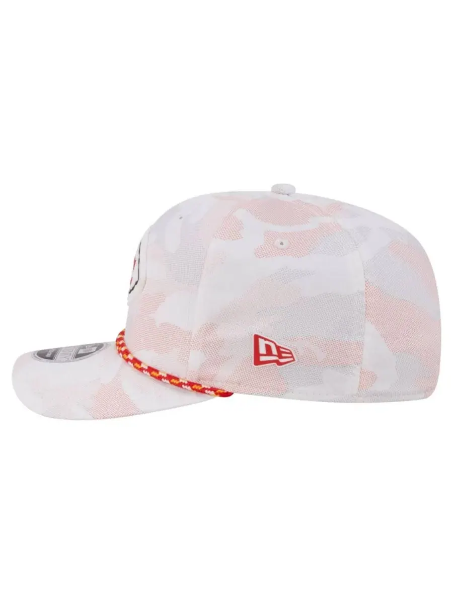 Кепка New Era с принтом Camo Rope 9SEVENTY — изображение 6 из 7, белый