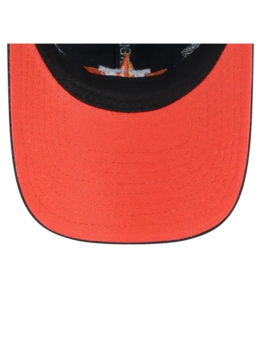 Кепка с вышивкой роз Houston Astros 9TWENTY New Era — изображение 5 из 5, темно-синий