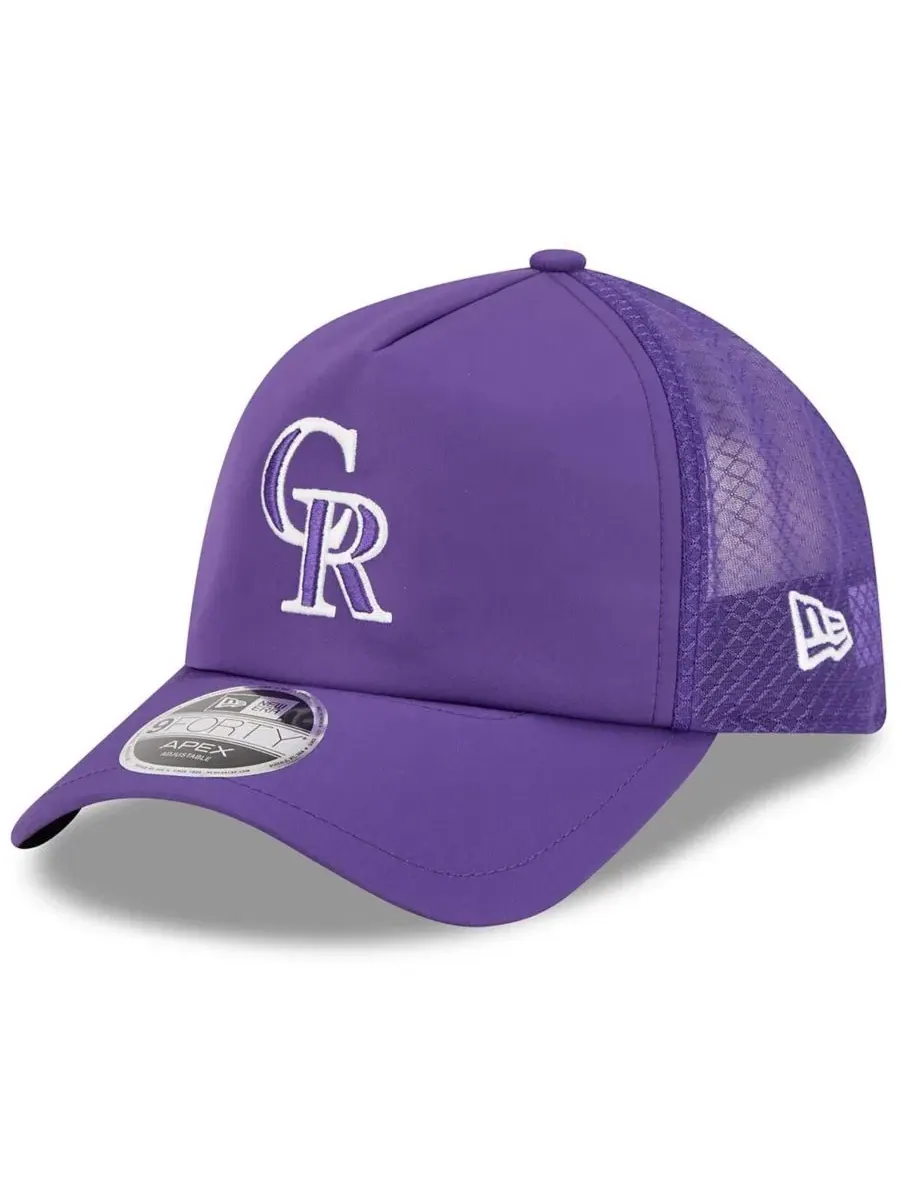 Бейсболка с вышитым логотипом New Era, Colorado Rockies