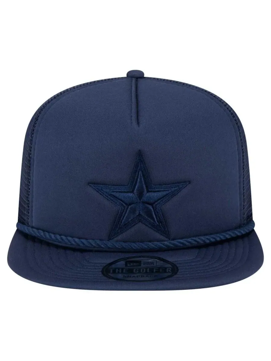 New Era Мужская темно-синяя бейсболка Dallas Cowboys Active Tone Golfer Snapback — изображение 5 из 5, темно-синий