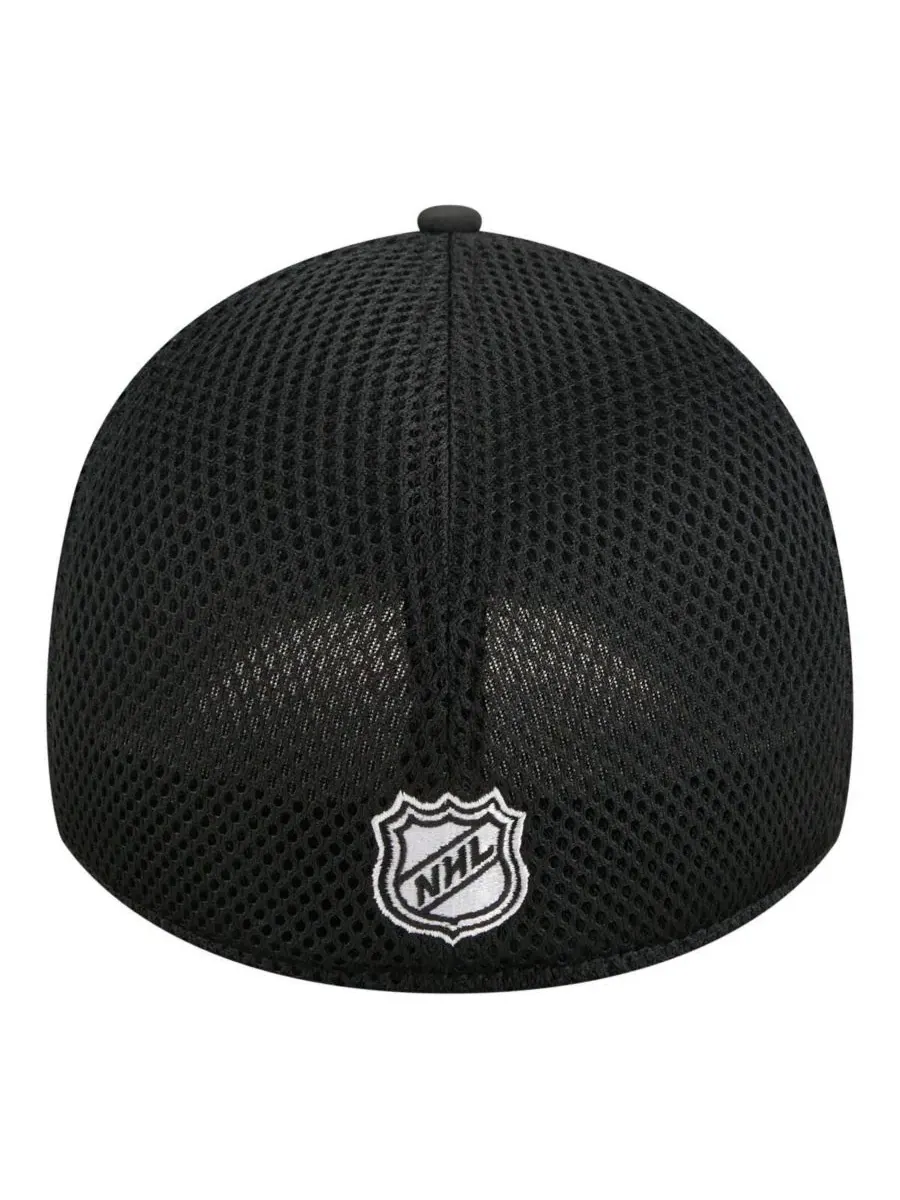 Мужская черная кепка Boston Bruins с логотипом 39THIRTY Flex New Era — изображение 4 из 5, черный