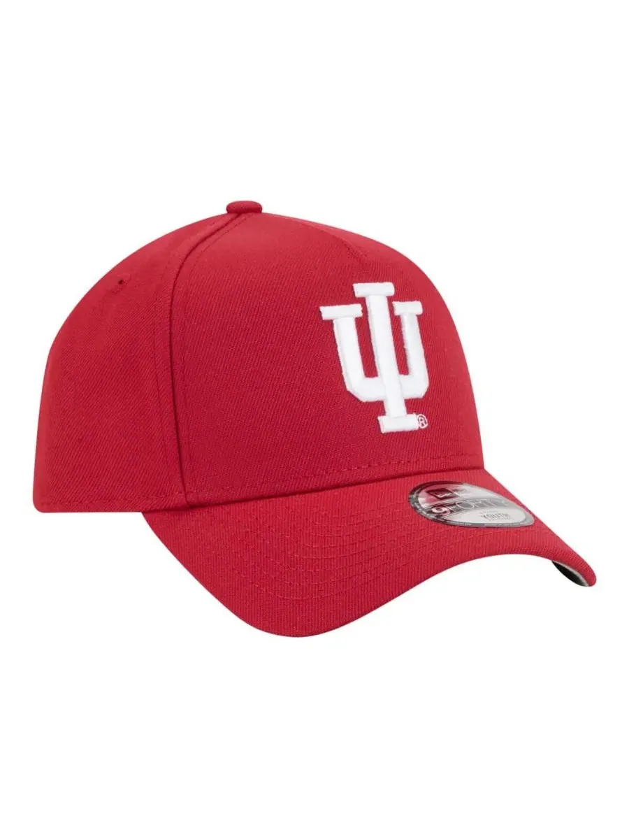 Детская бейсболка Big Boys and Girls Crimson Indiana Hoosiers 9FORTY A-Frame Adjustable Hat New — изображение 3 из 4, красный
