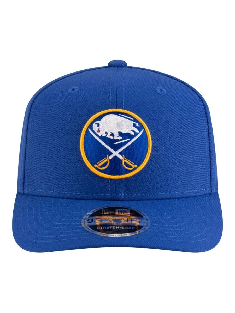 Мужская бейсболка Royal Buffalo Sabres 9SEVENTY с регулируемой застежкой-кнопкой New Era — изображение 4 из 4, королевский