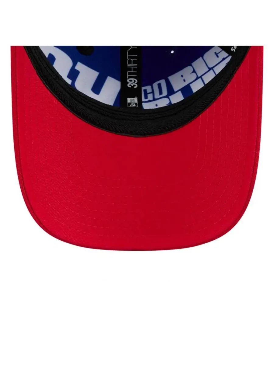 Кепка New Era New York Giants 2026 NFL Draft 39THIRTY M-Crown Flex Hat — изображение 5 из 5, красный