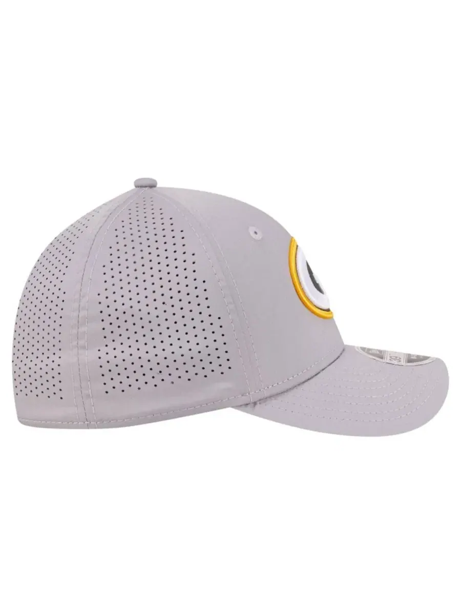 Кепка с вышивкой Green Bay Packers, M-Crown Flex Fit New Era — изображение 7 из 7, серый