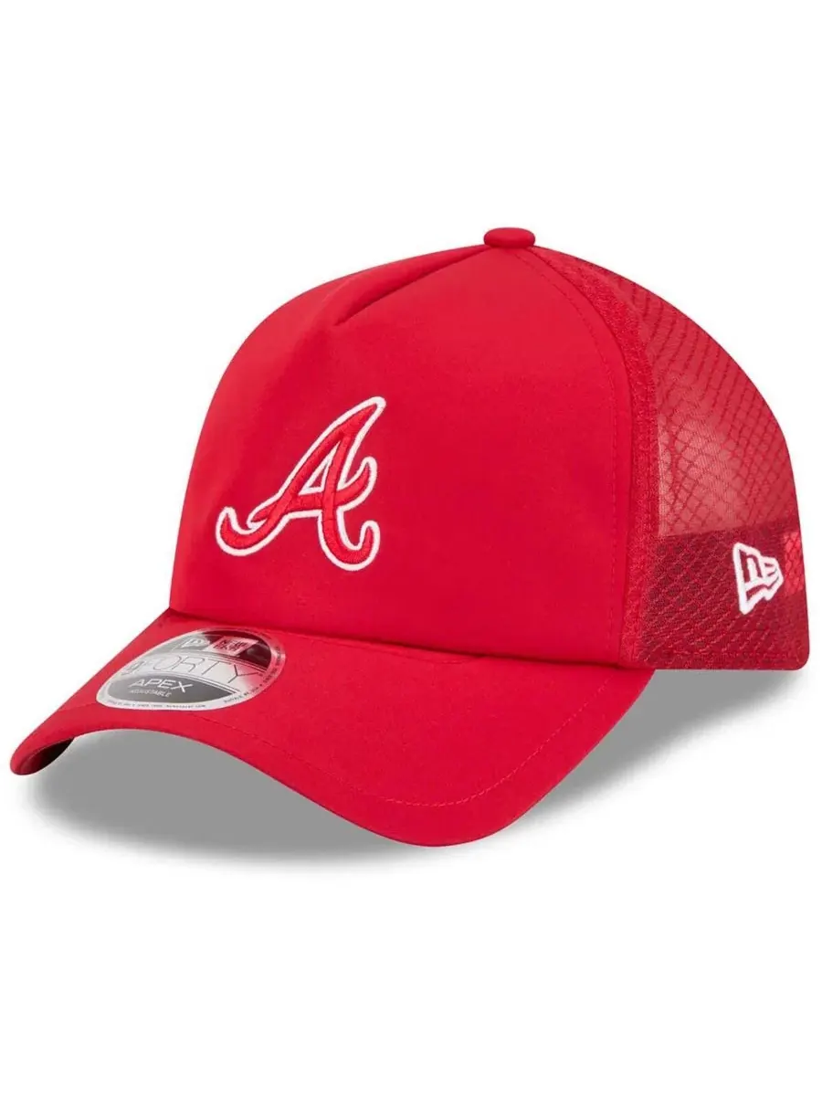 Кепка-тракер с вышитым логотипом Atlanta Braves New Era