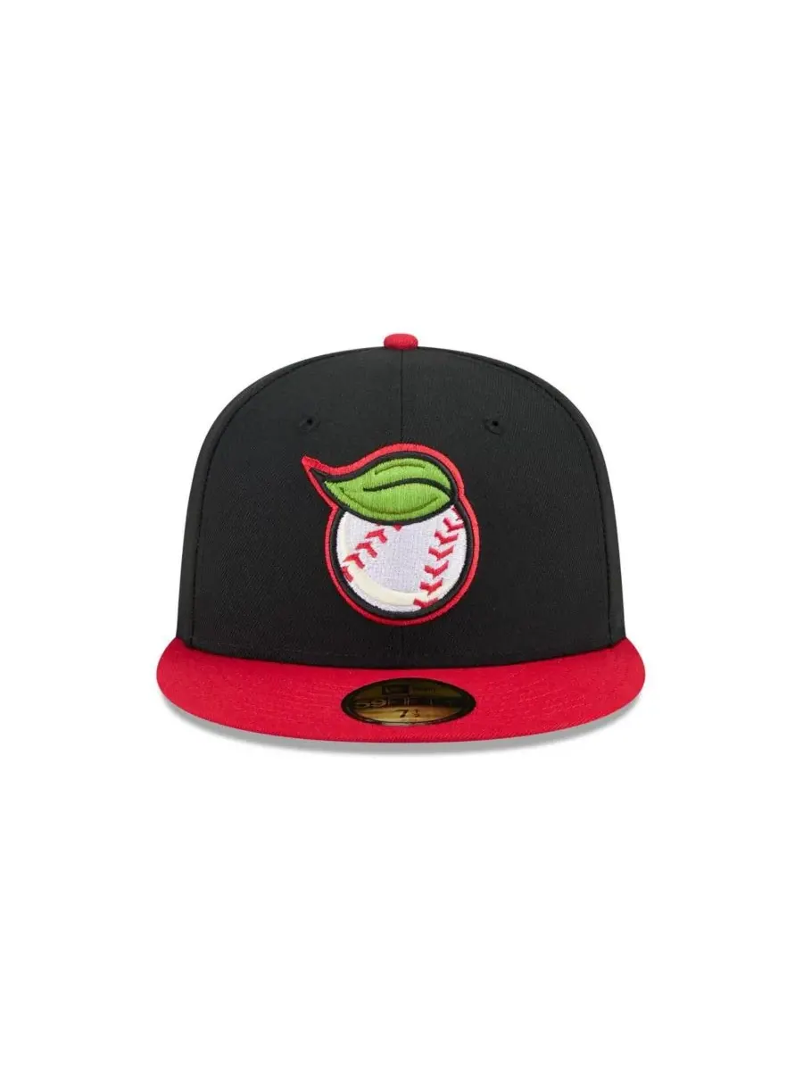 New Era Мужская черная кепка Fresno Grizzlies Theme Nights 59FIFTY — изображение 2 из 4, черный