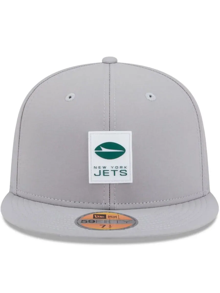 New Era Мужская серая бейсболка New York Jets 2025 Sideline 59FIFTY — изображение 5 из 5, серый