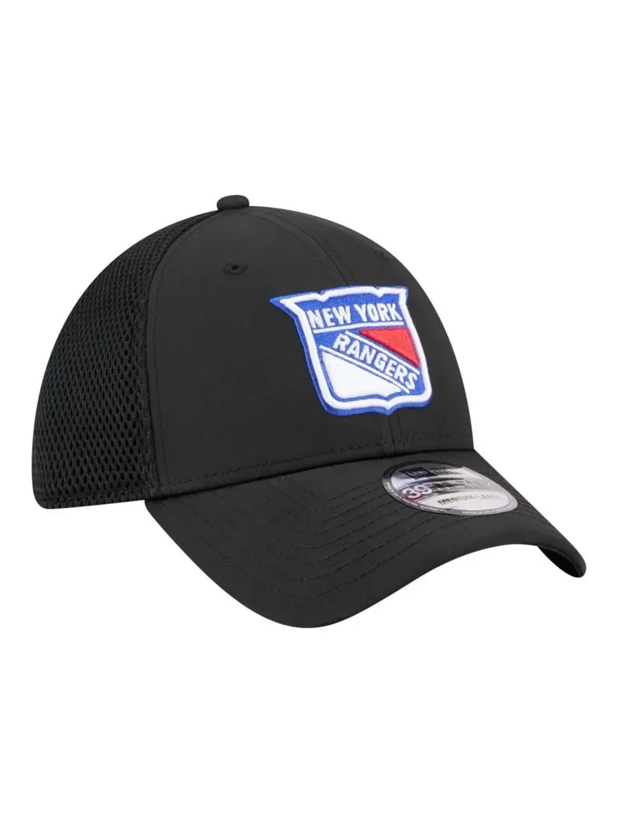 Кепка New Era Logo 39THIRTY Flex New Era — изображение 3 из 5, черный