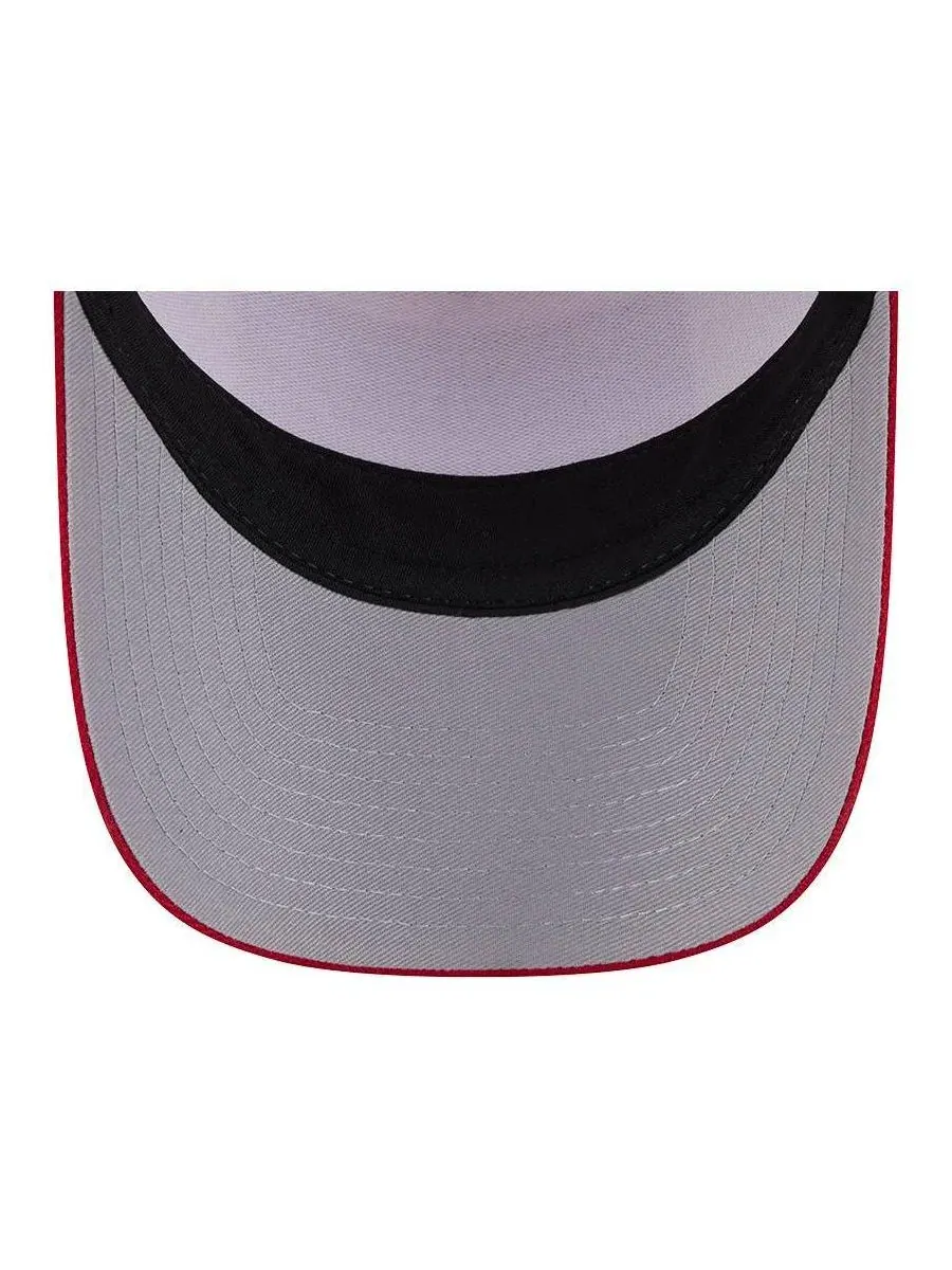 Кепка-тракер с принтом Text A-Frame Trucker 9FORTY New Era — изображение 4 из 5, красный