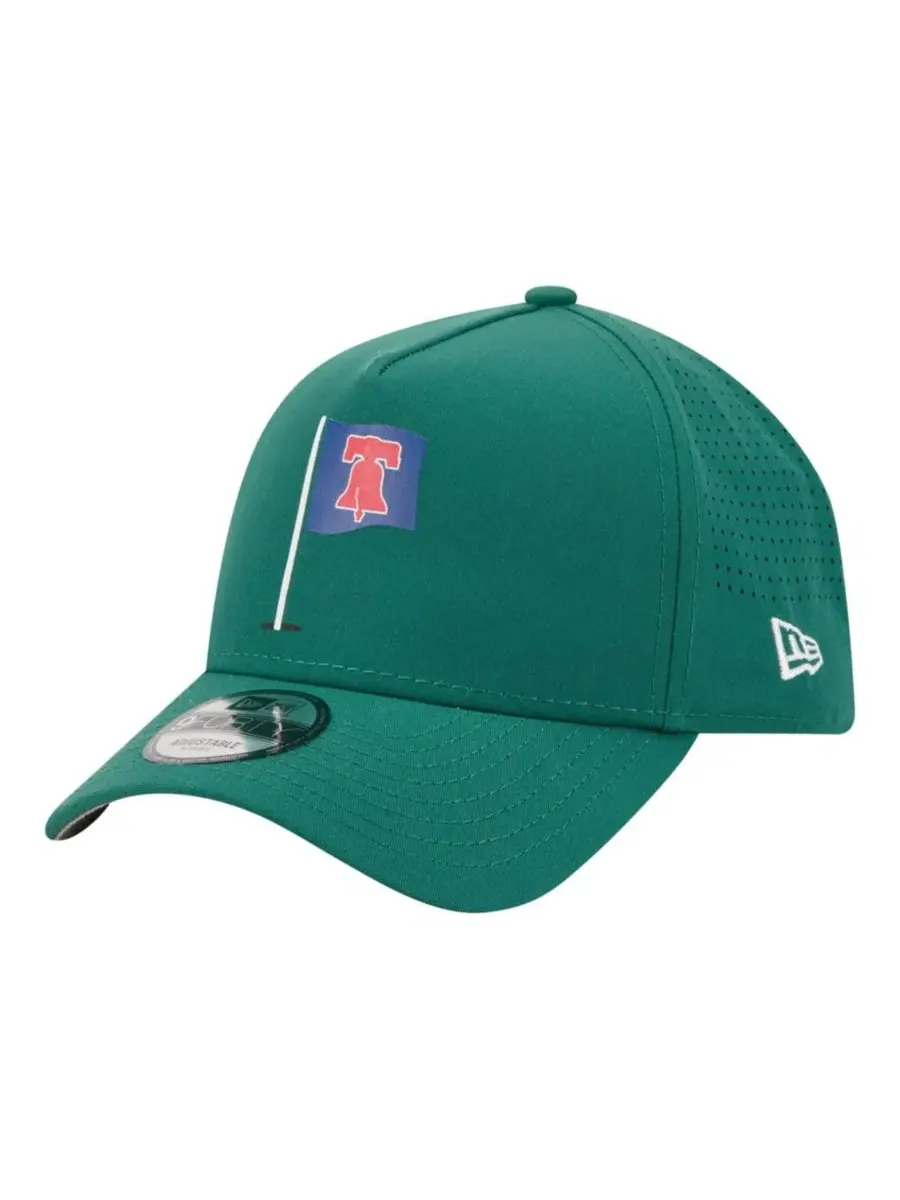 Кепка Philadelphia Phillies Pin Seeker 9FORTY A-Frame New Era — изображение 2 из 5, зеленый