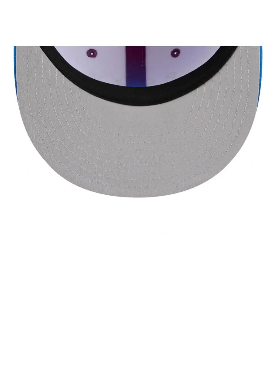 Бейсболка 9FIFTY с вышивкой Kansas City Royals 2026 City Connect New Era — изображение 2 из 5, фиолетовый синий