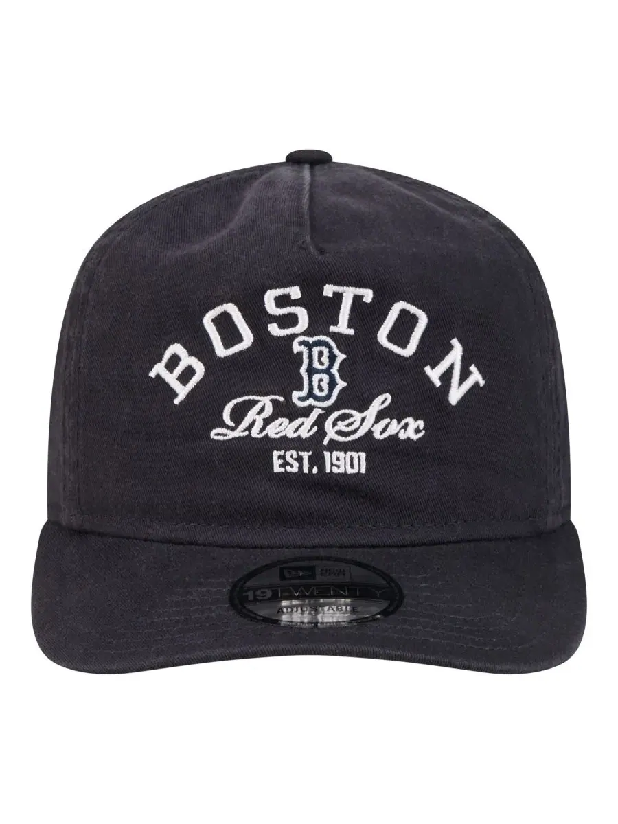 Кепка New Era Boston Red Sox Stacked 19TWENTY — изображение 2 из 5, темно-синий