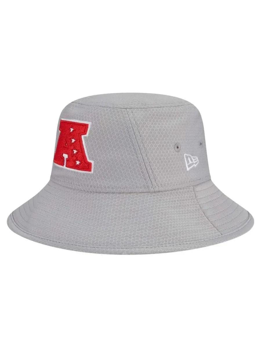 New Era Мужская серая панама AFC Merchandise 2025 NFL Pro Bowl