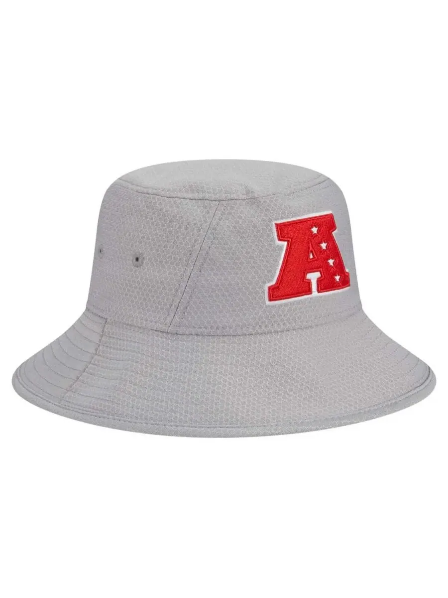 New Era Мужская серая панама AFC Merchandise 2025 NFL Pro Bowl — изображение 2 из 4, серый