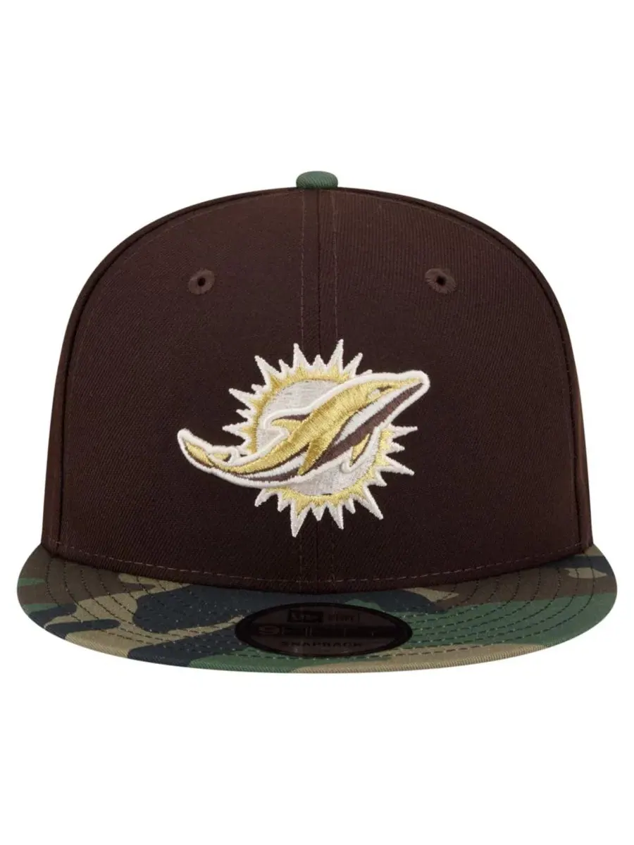 Кепка-снапбек Burnt Wood Camo 9FIFTY New Era — изображение 2 из 5, коричневый